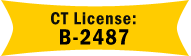 CT License: B-2487